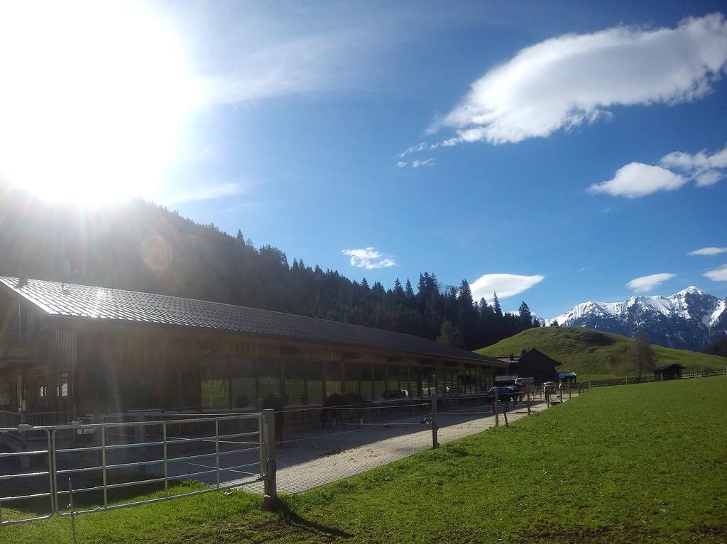 Reiterhof Berggut Gaicht 호텔 Nesselwängle 외부 사진