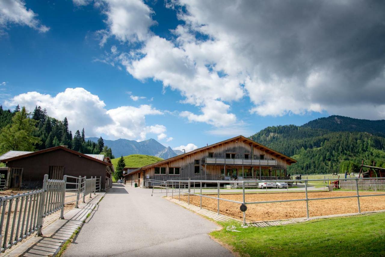 Reiterhof Berggut Gaicht 호텔 Nesselwängle 외부 사진