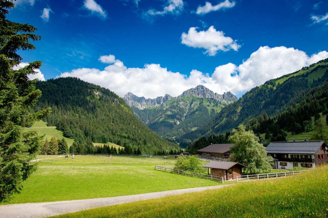 Reiterhof Berggut Gaicht 호텔 Nesselwängle 외부 사진