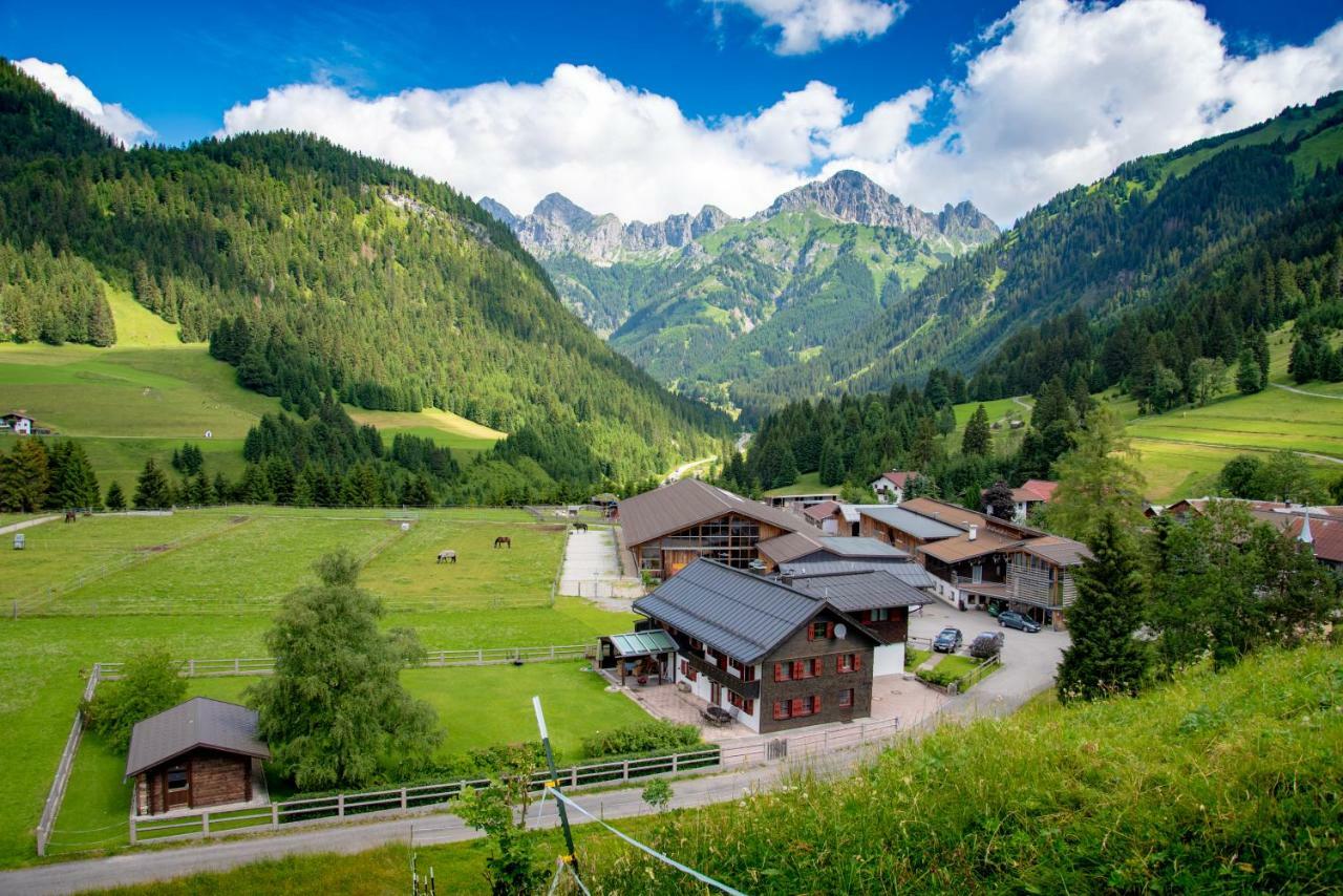 Reiterhof Berggut Gaicht 호텔 Nesselwängle 외부 사진